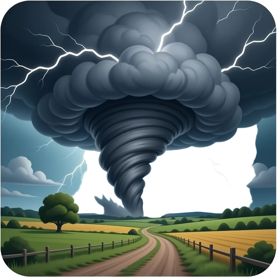 big TORNADO EF5 emoji