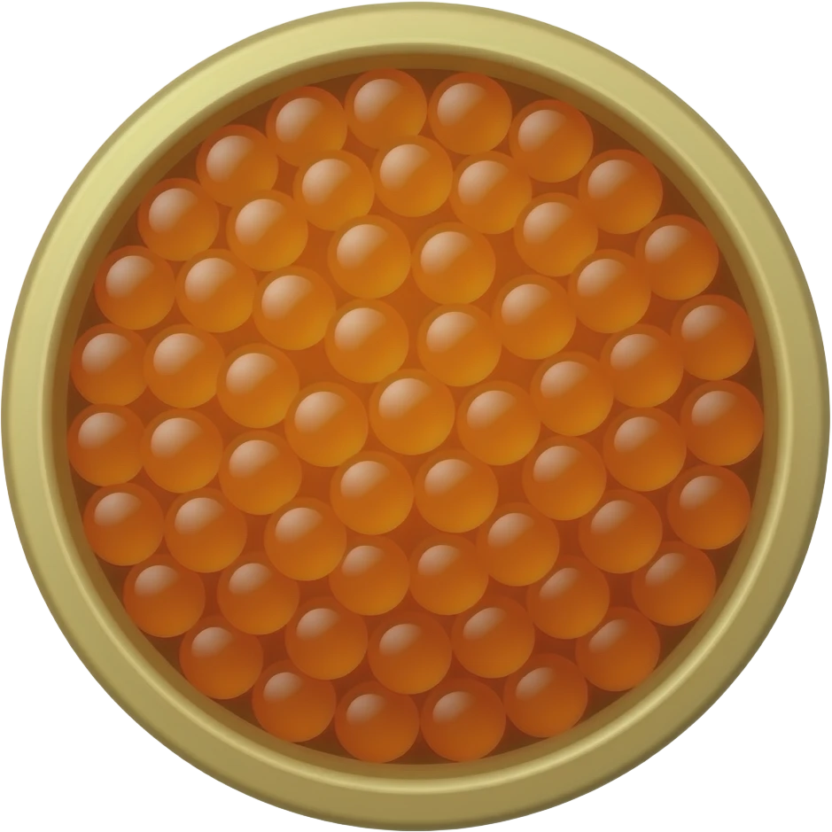 Caviar emoji