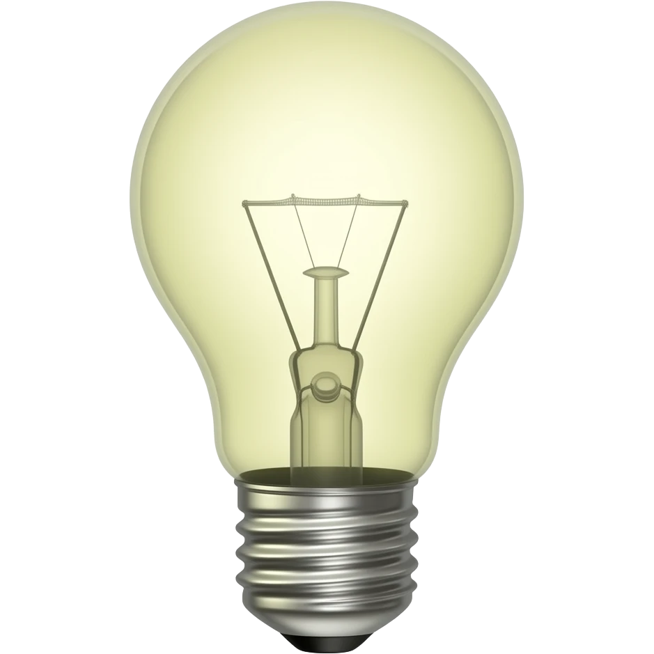 Light Bulb emoji