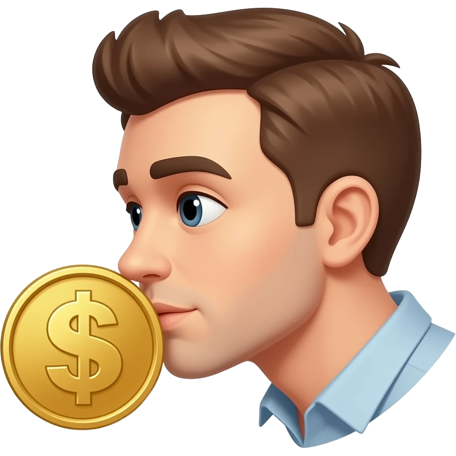 اتبوس طلای emoji