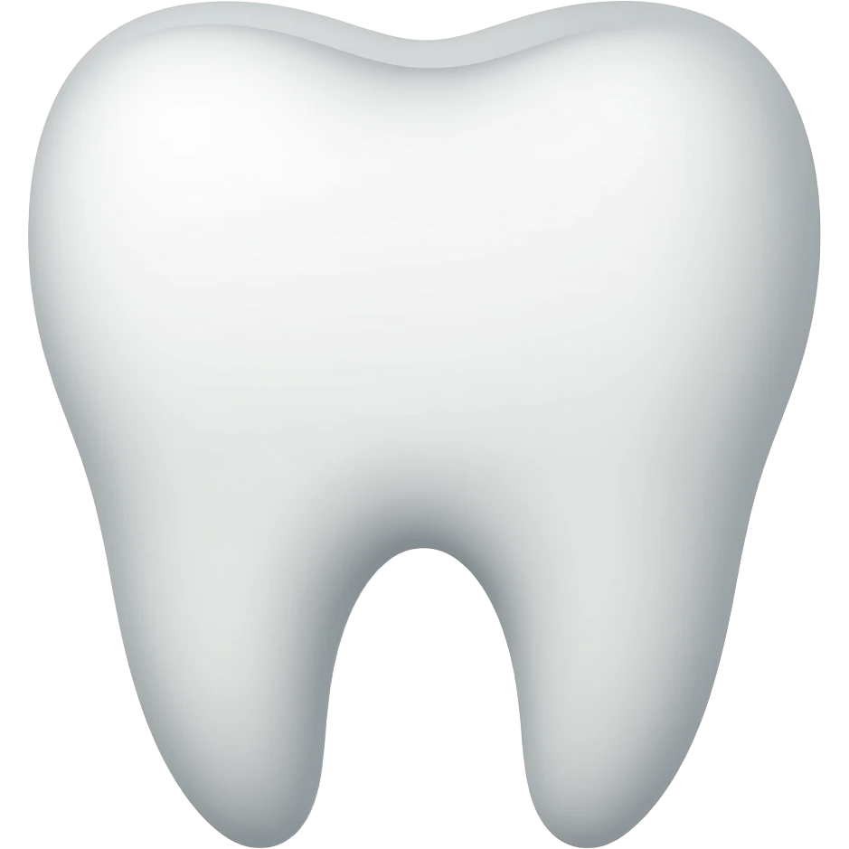 Create high-quality glossy emojis with a vibrant modern style.Make the emojis look premium, shiny, and eye-catching with bright highlights, smooth gradients, soft reflections, and glowing details.tooth  emoji emoji