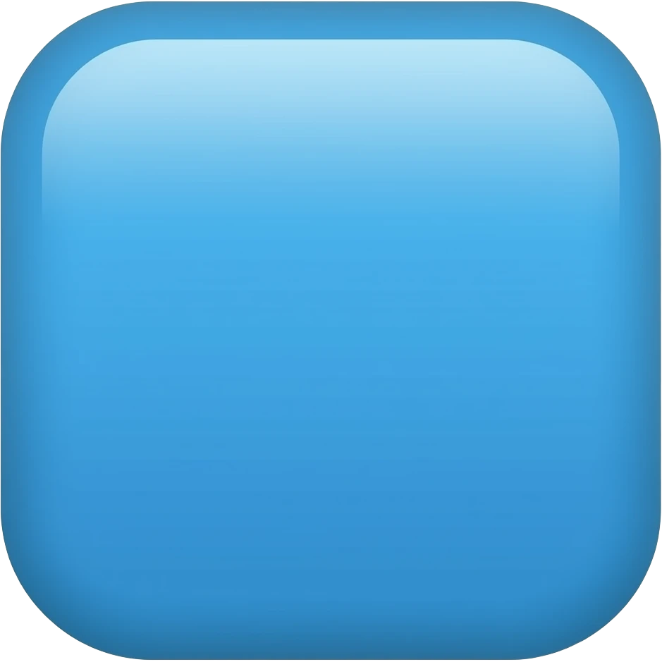 blue square emoji