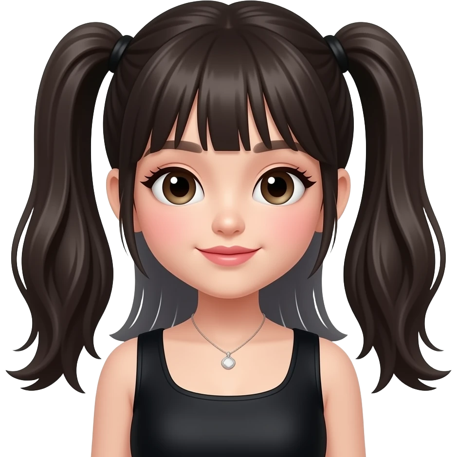 Black pink emoji