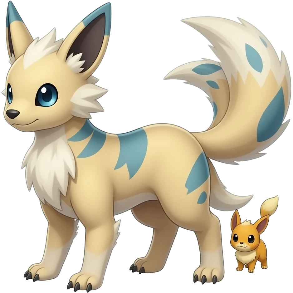 Axew-Larvesta-Latios-Genesect-Exveemon-Fakémon-hybrid emoji