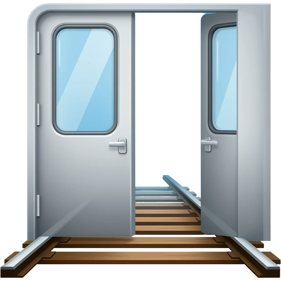 Train door emoji
