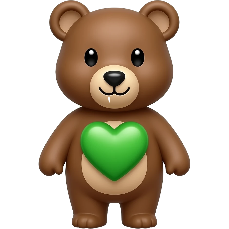 🐻💚 emoji