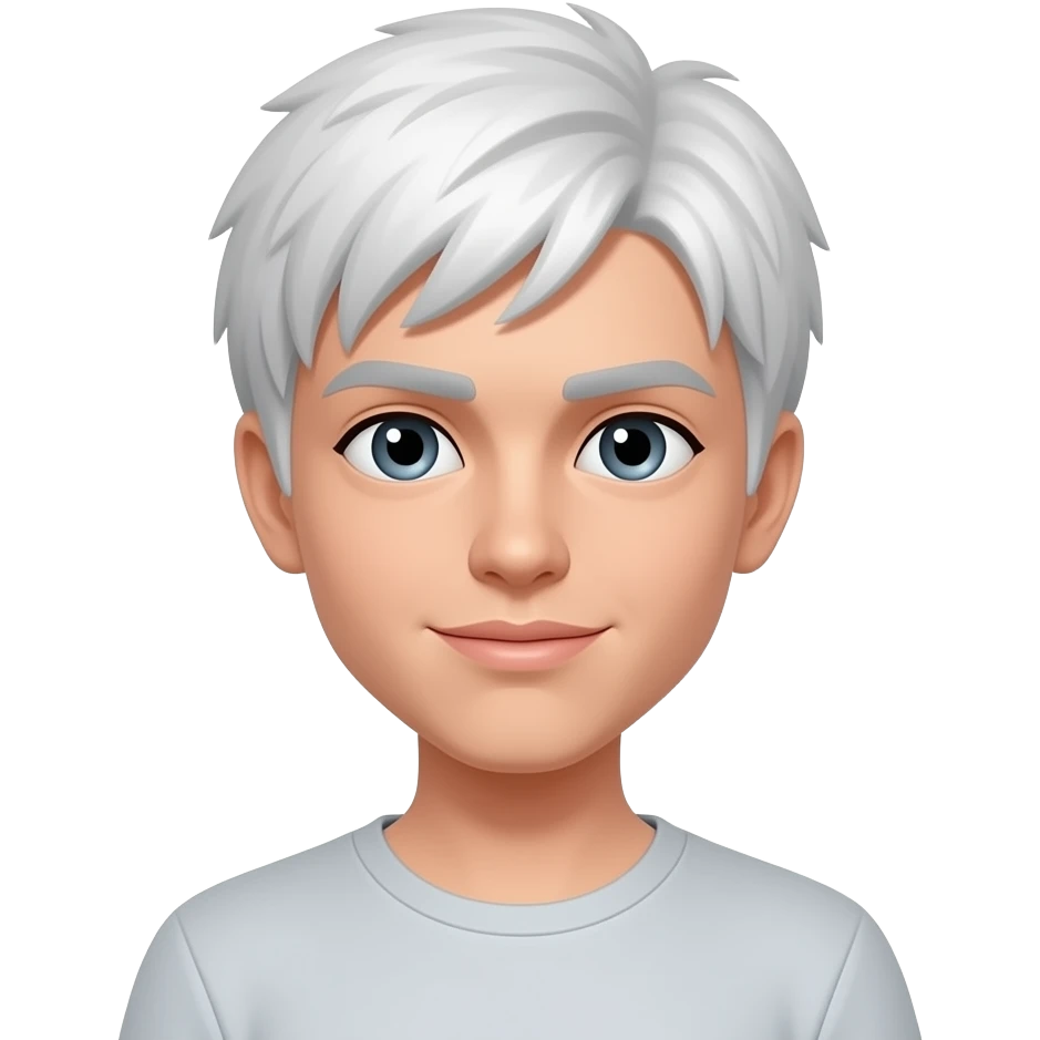 Short blanc emoji
