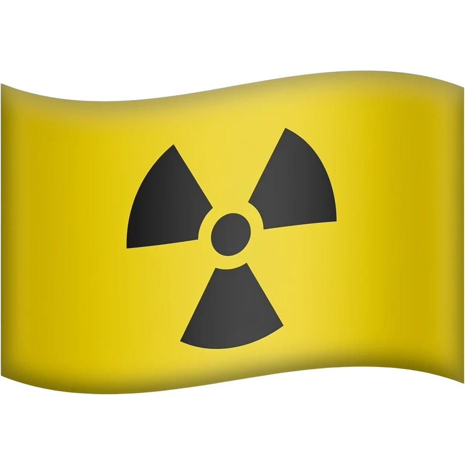 Флаг чернобыля emoji