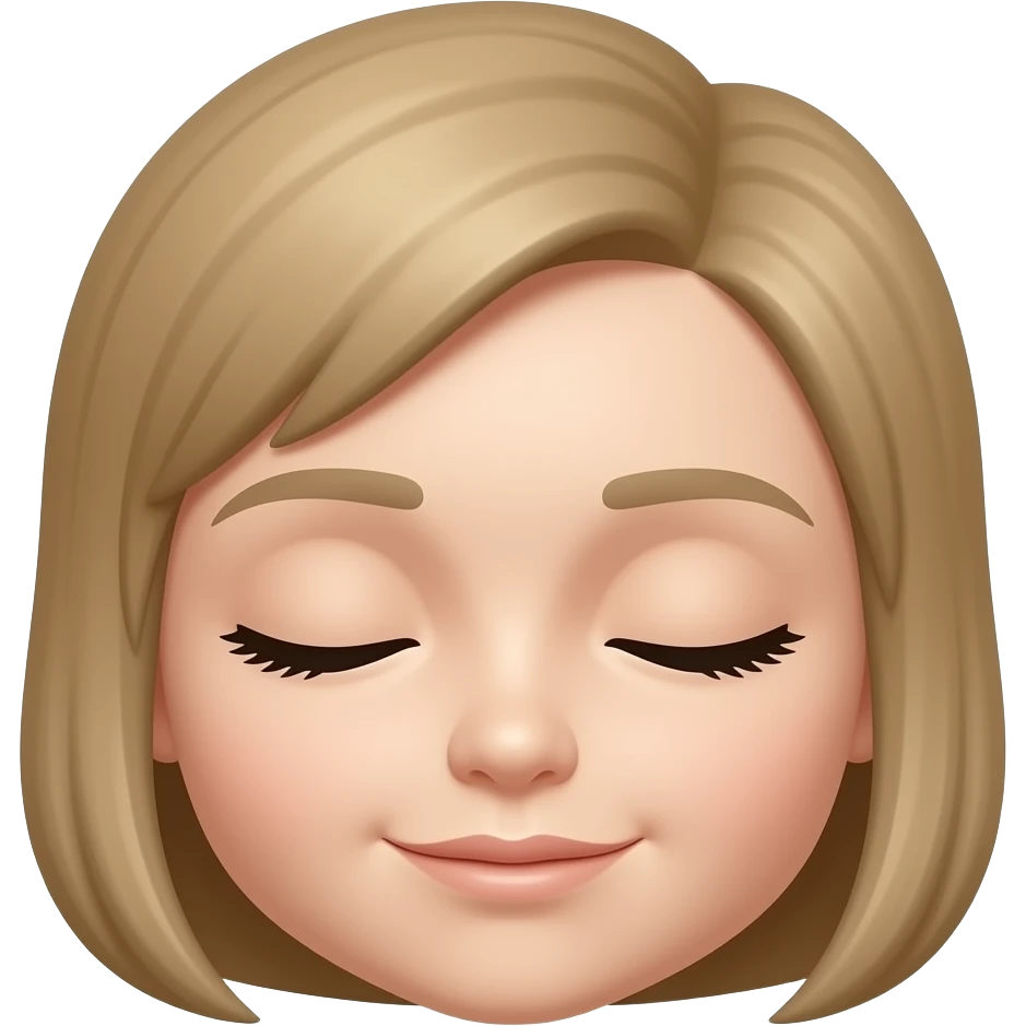 sleeping eyes emoji