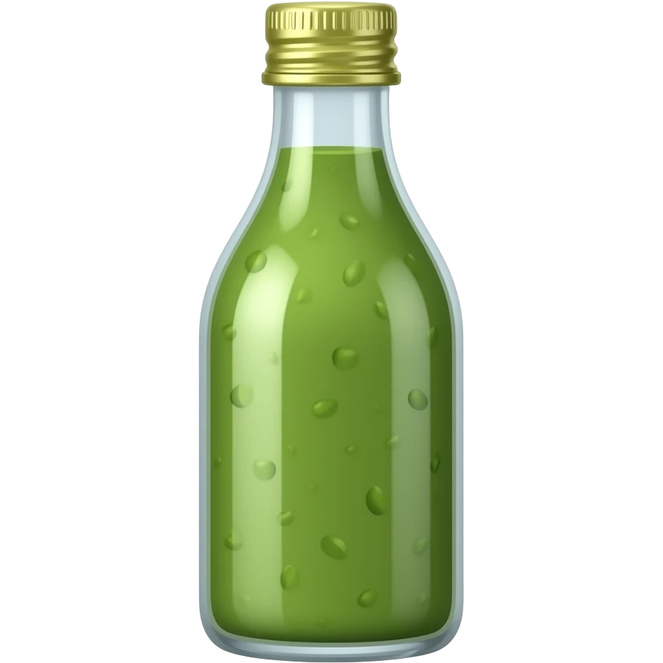green sauces bottle emoji