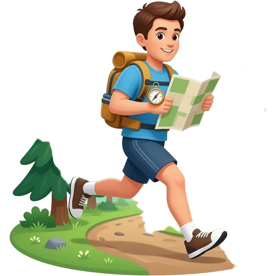 Oryanteering emoji