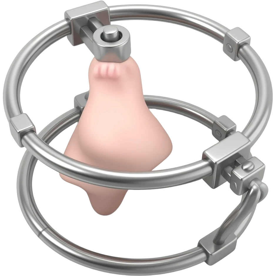 chastity cage for penis emoji