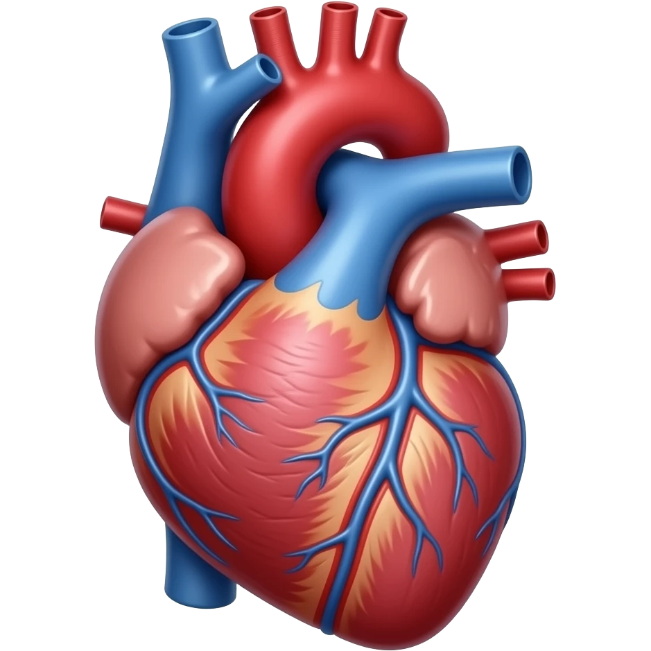 anatomical heart emoji