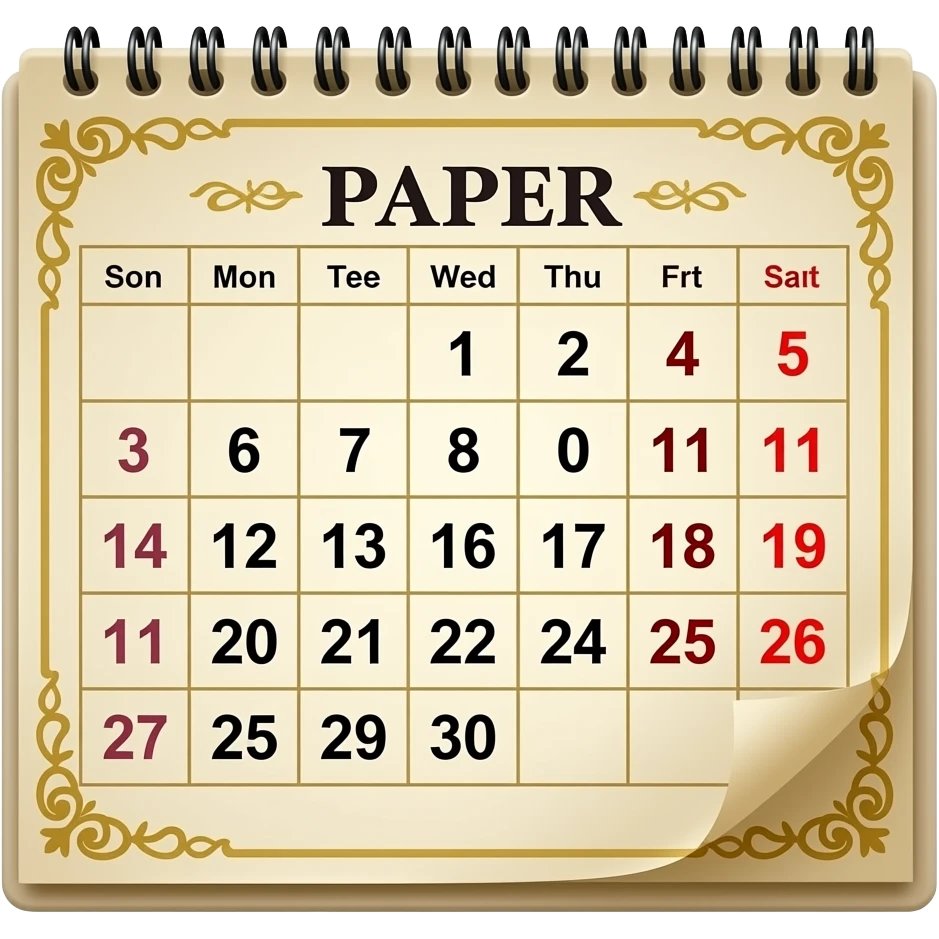 calendario emoji
