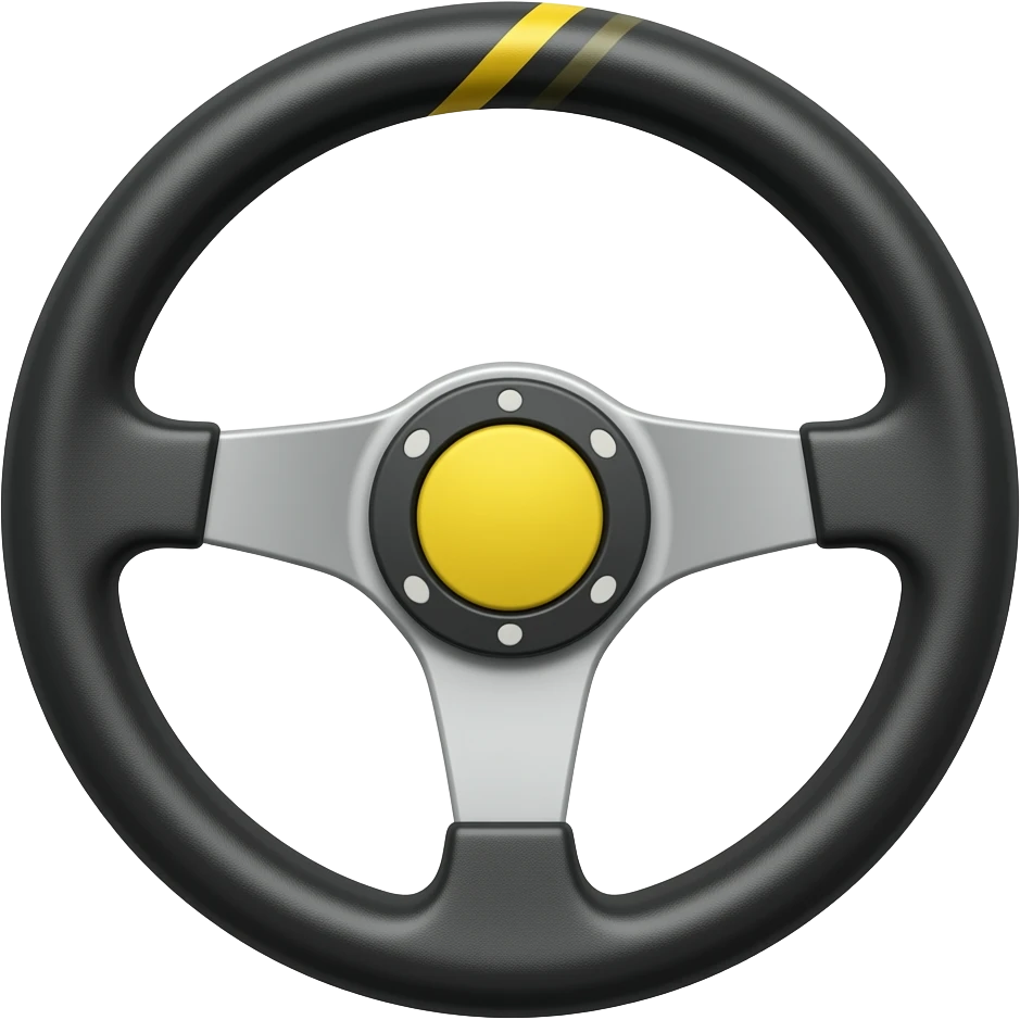 Simulator racing emoji