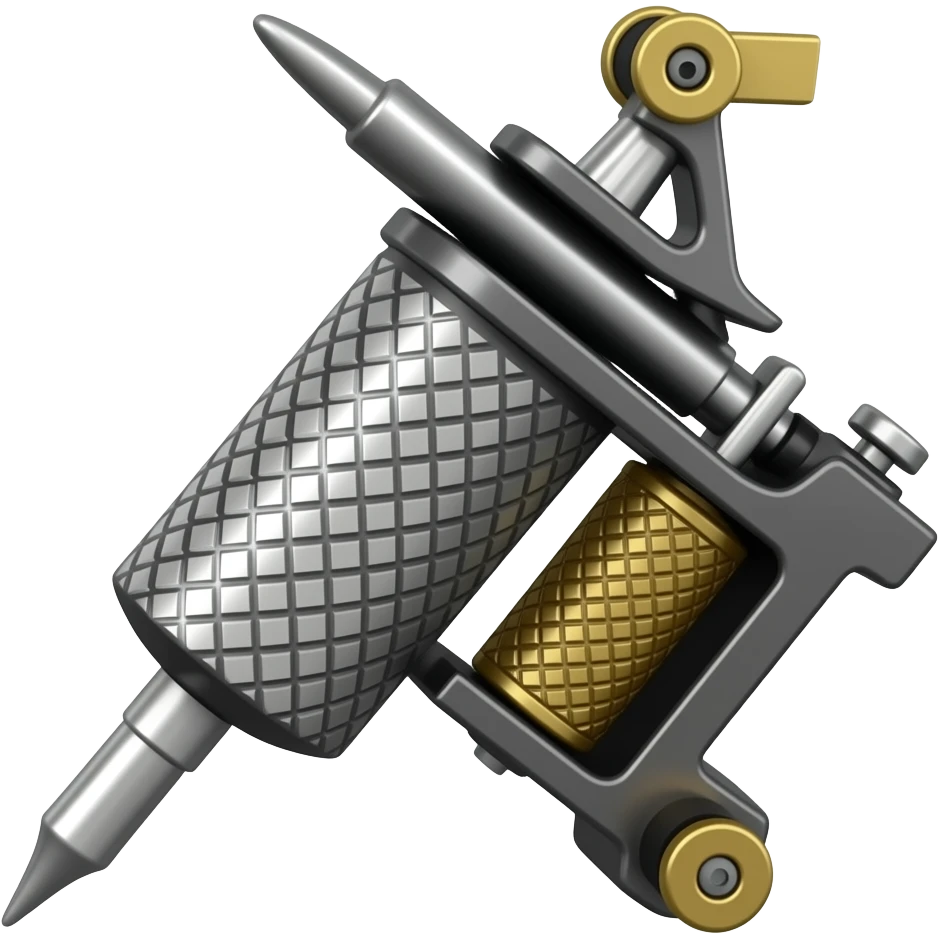Thing that tatto artist use to draw tattos emoji