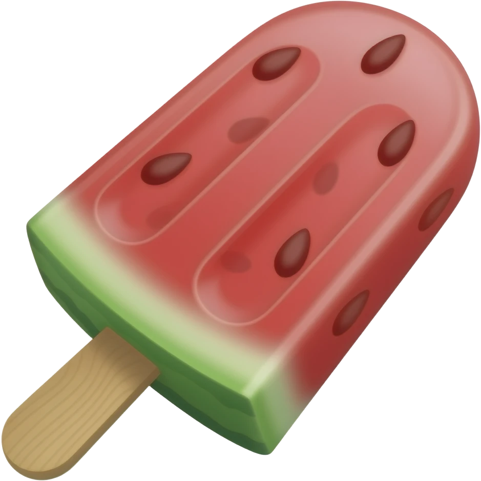 Watermelon popsicle emoji