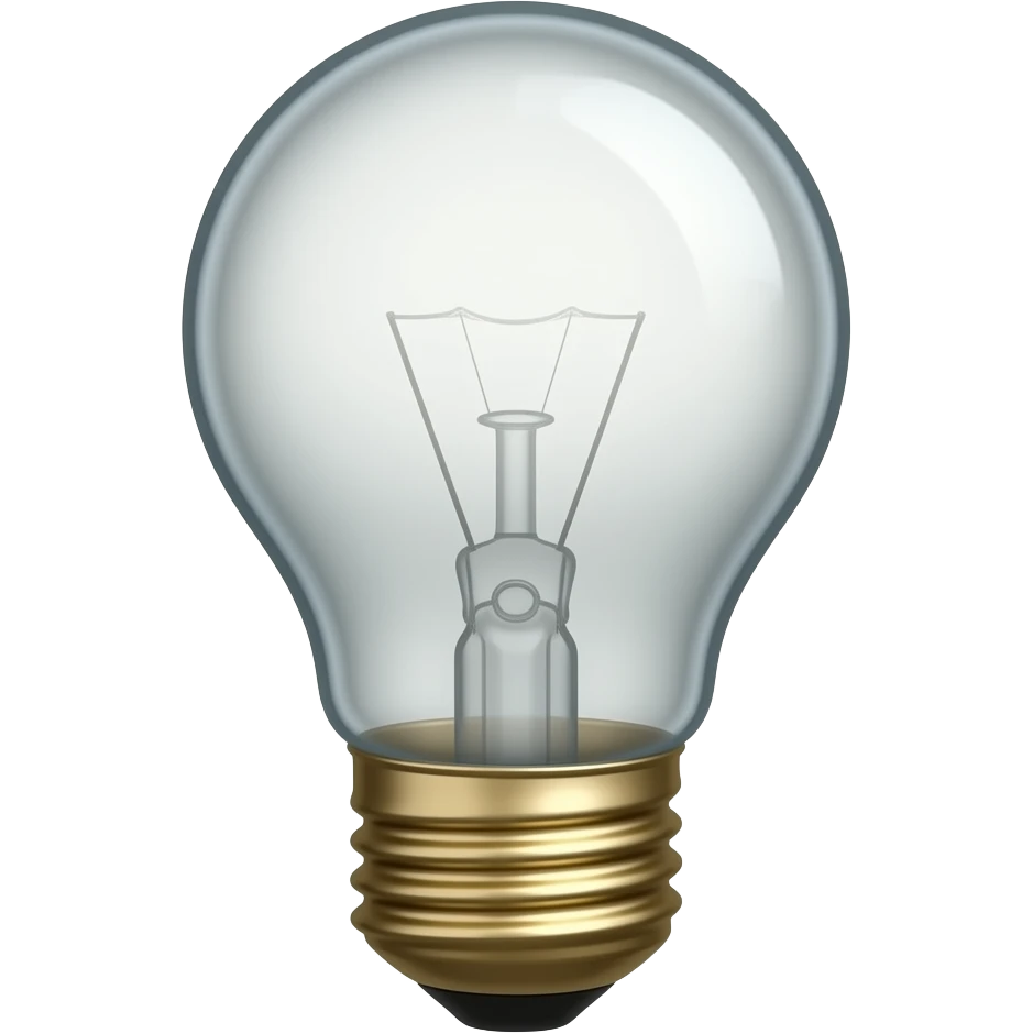 bulb emoji