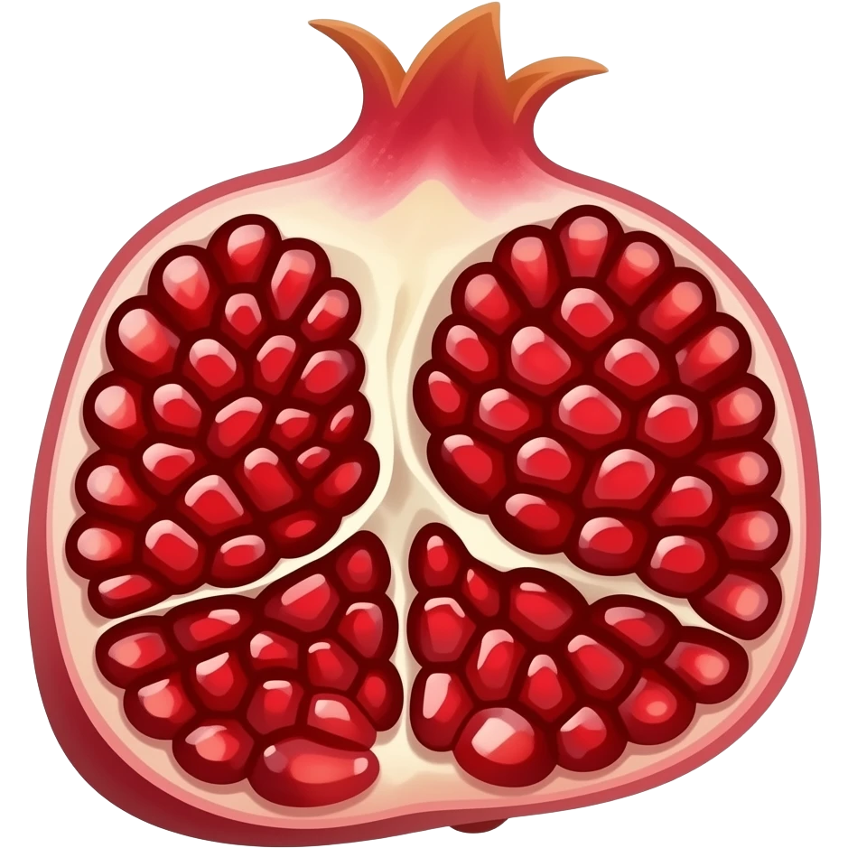гранат в туфлях emoji
