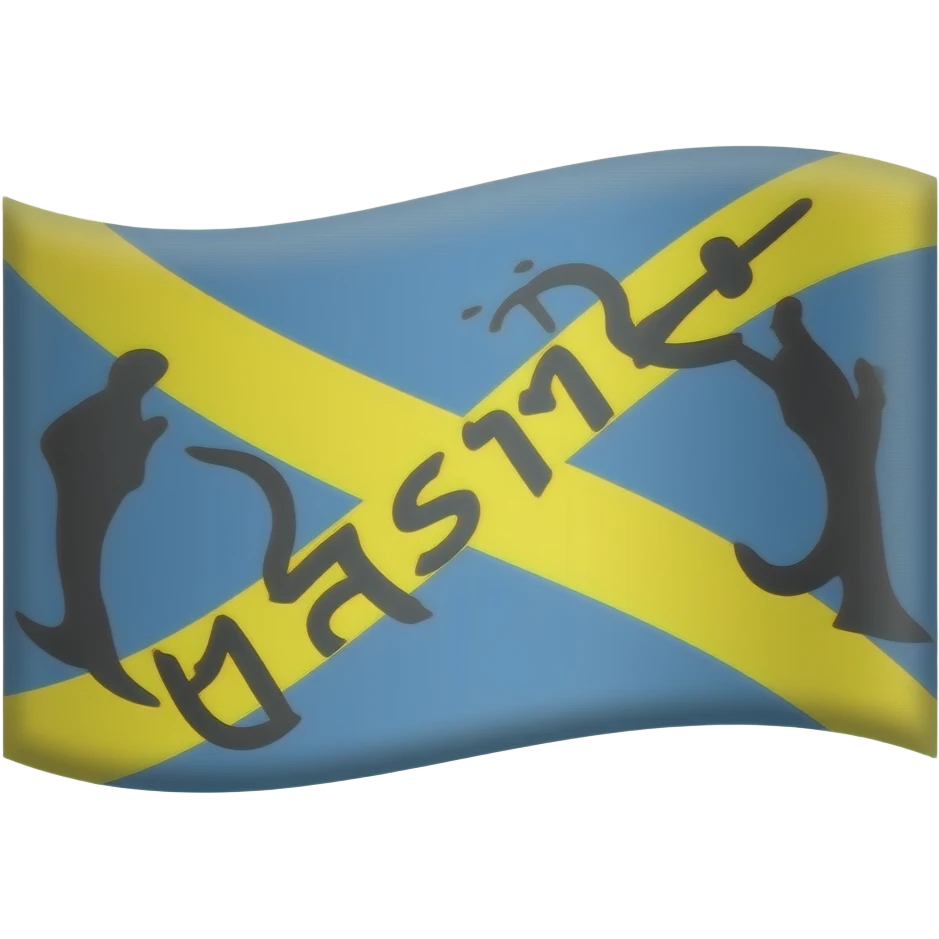 Drapeau gitan emoji