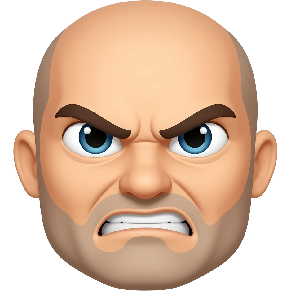 Create an imogee for rage emoji