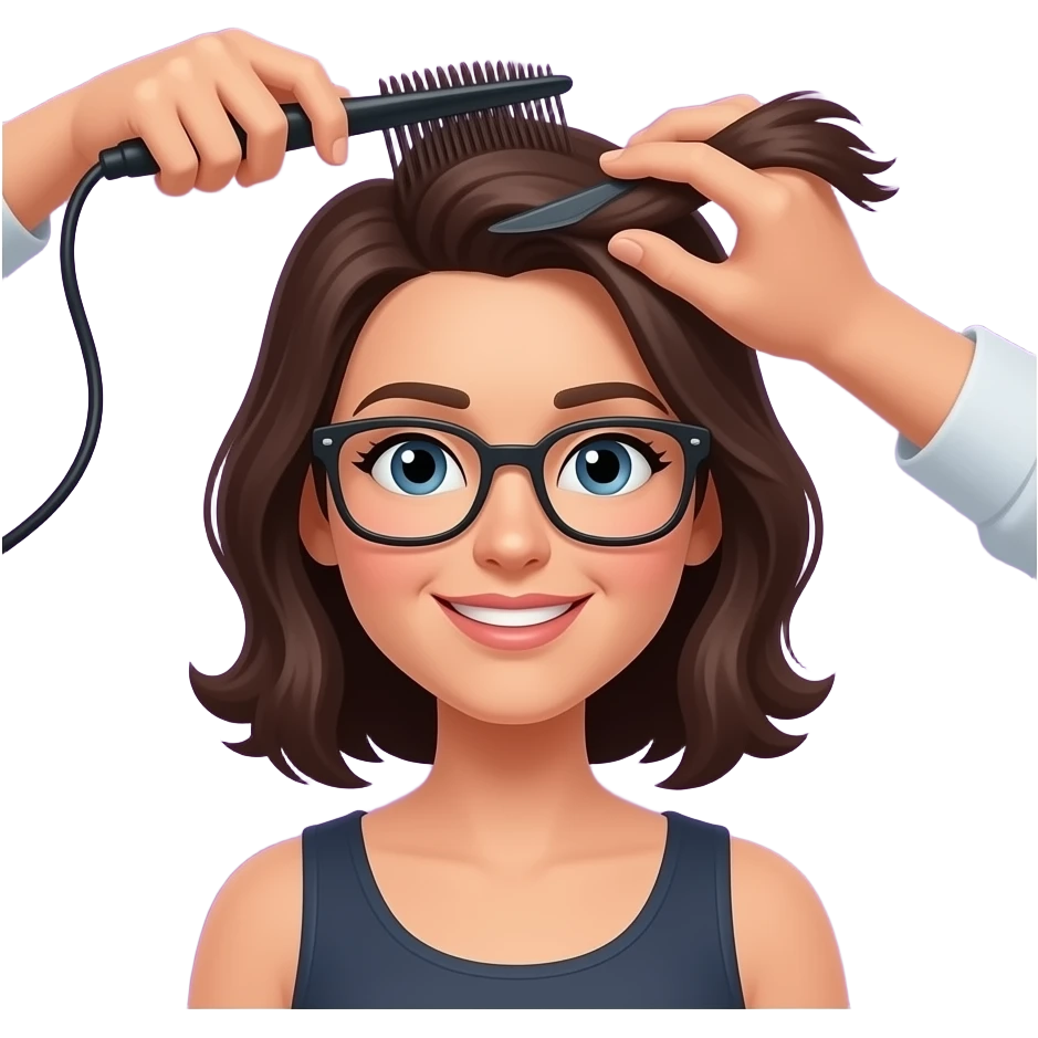 🟪💇‍♀️👓 emoji