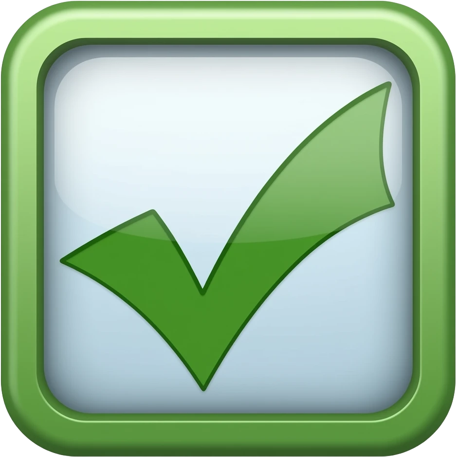 Checkmark symbol √ emoji