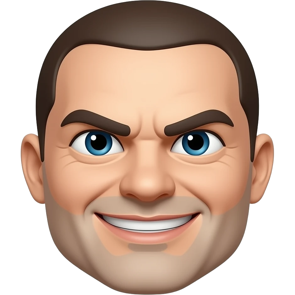 Sneering face emoji