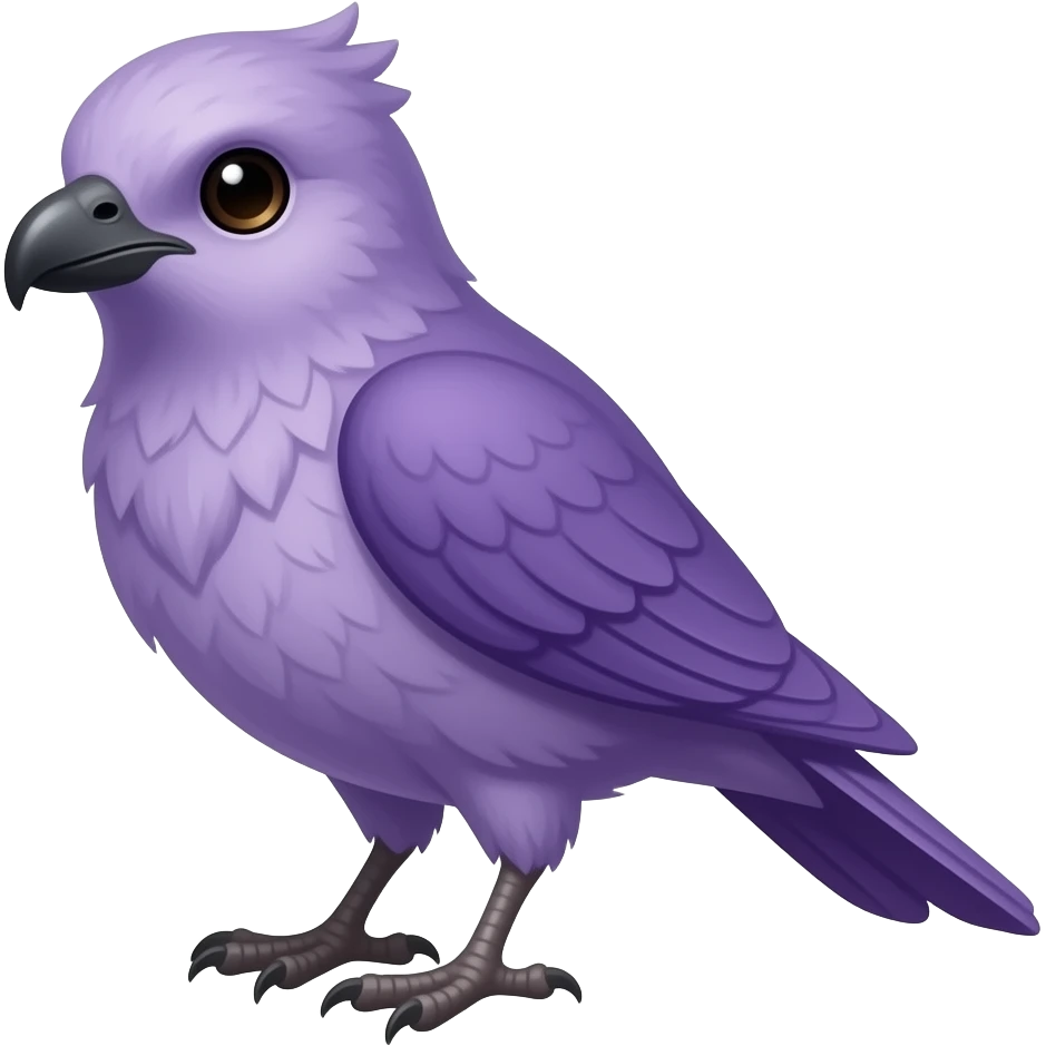 Valkyries purple bird emoji