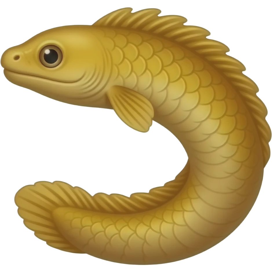Giant golden eel emoji