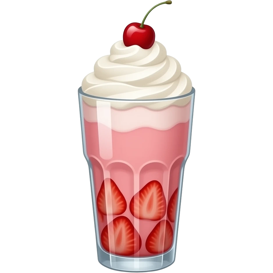 Milkshake emoji