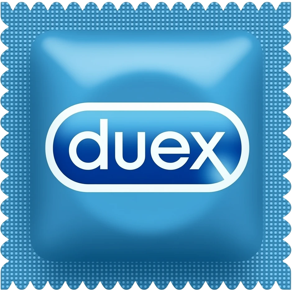 Durex blu emoji