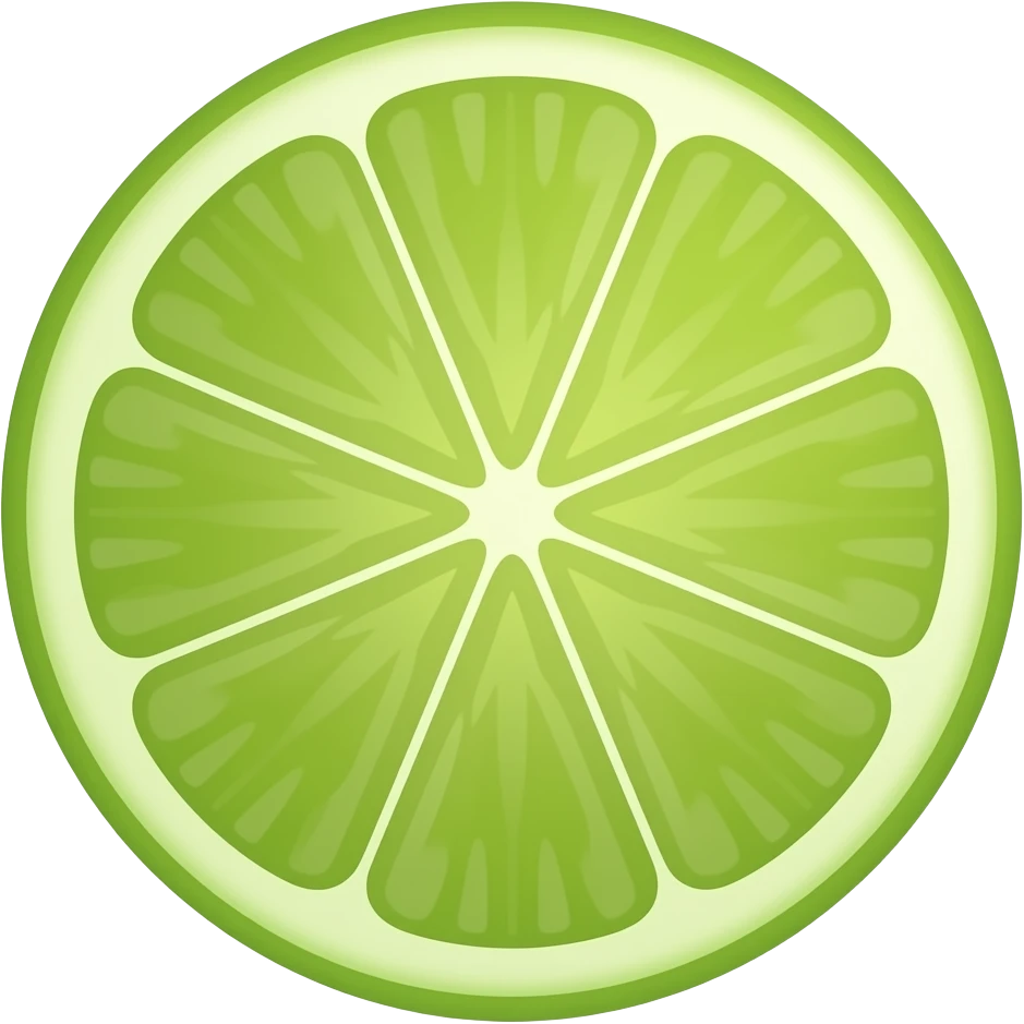 Lime emoji