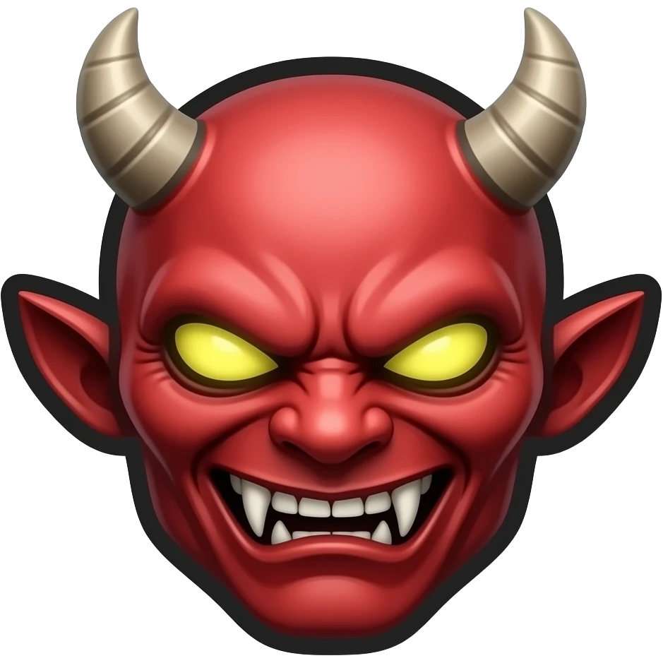 Demon srt logo emoji