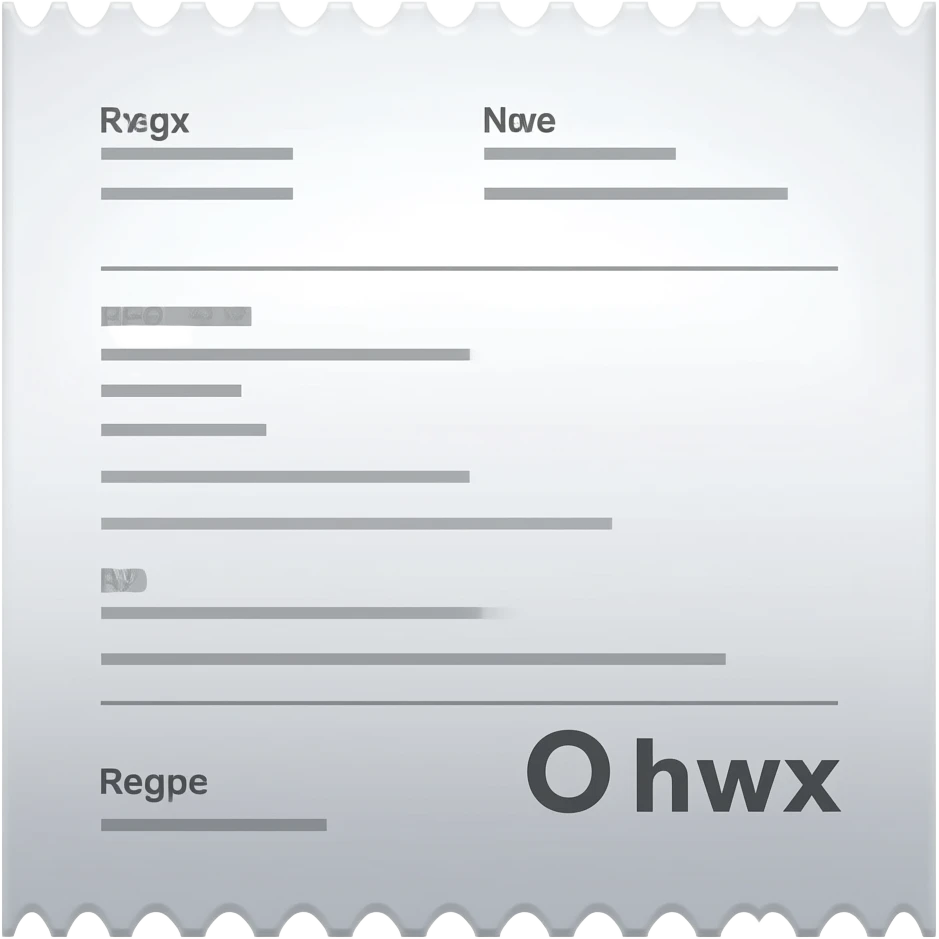 receipt emoji