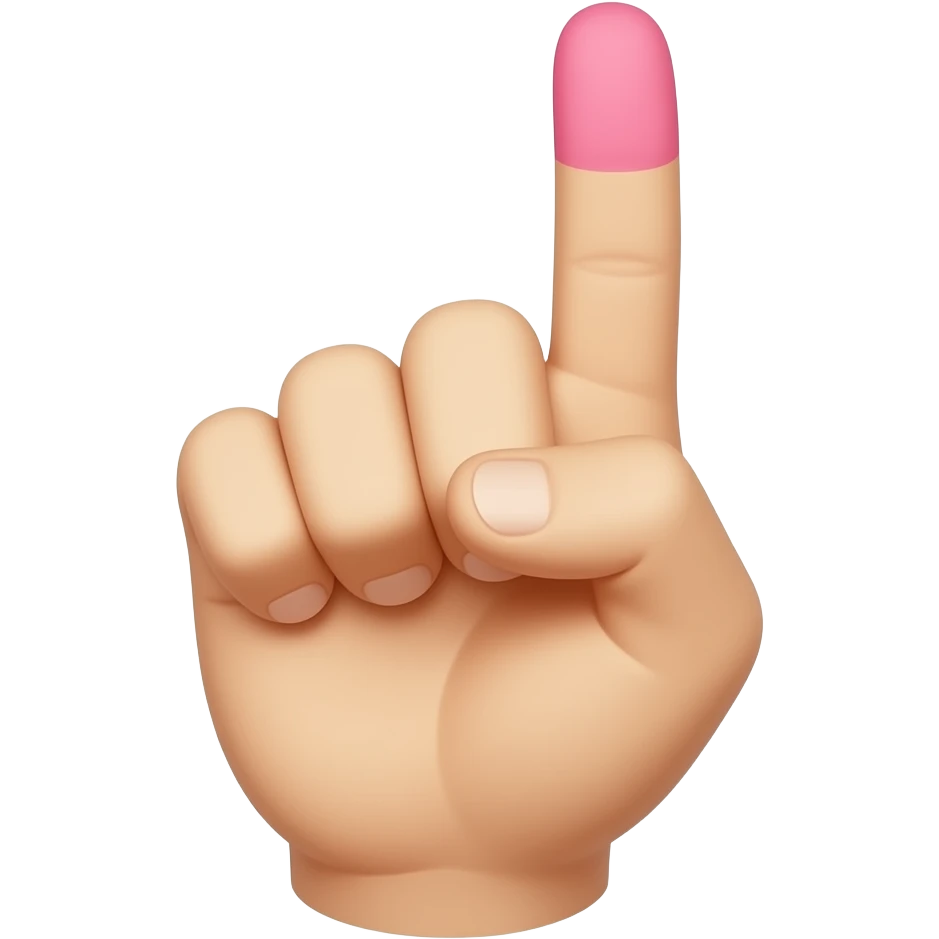 Fist with only pinky finger up emoji