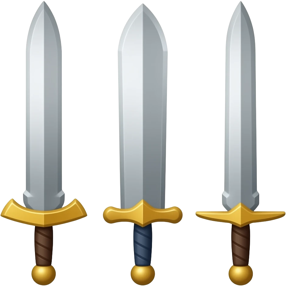 Three swords emoji