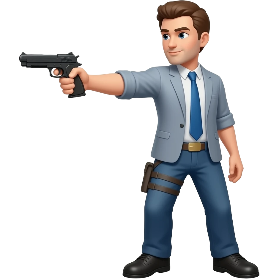 atirar emoji