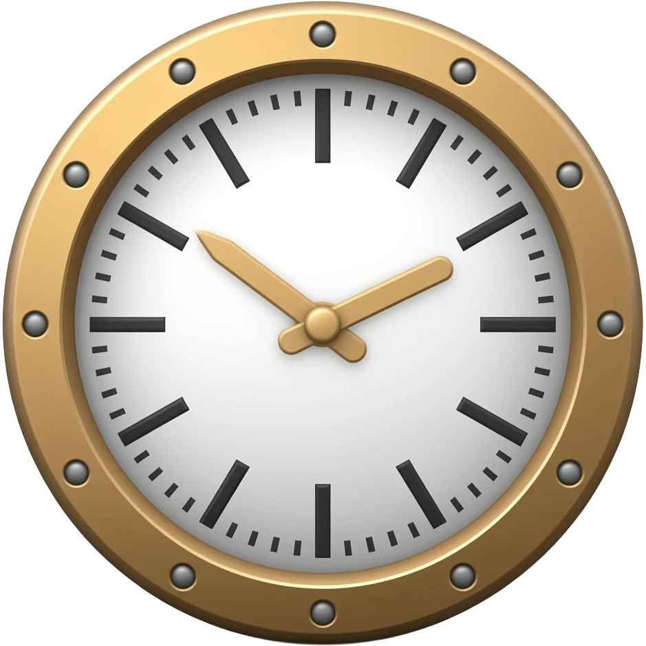 a time machine emoji