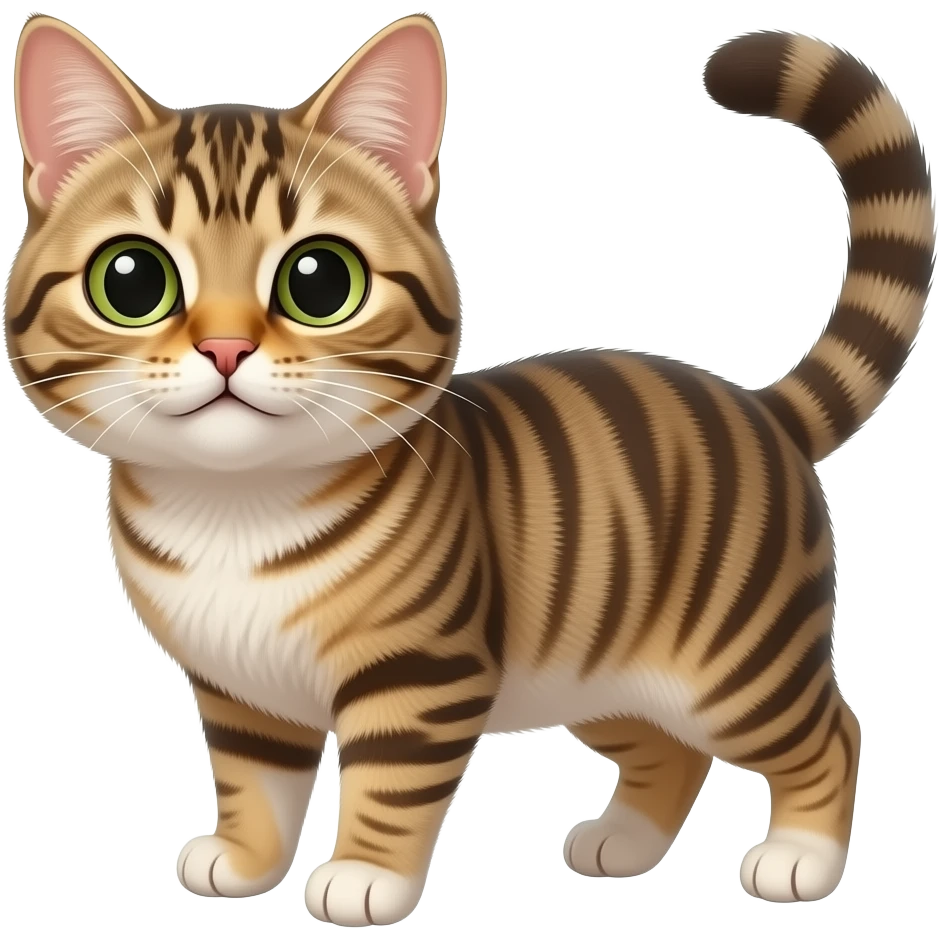 Funny real cat emoji