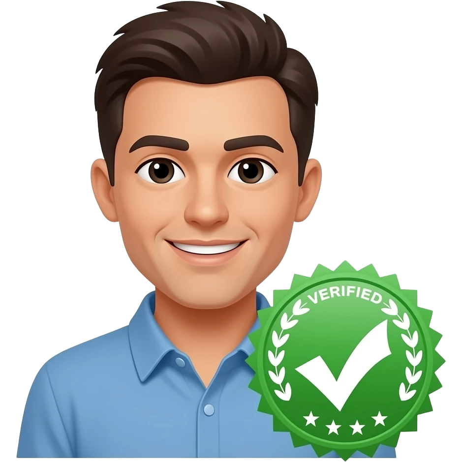 A verified emoji