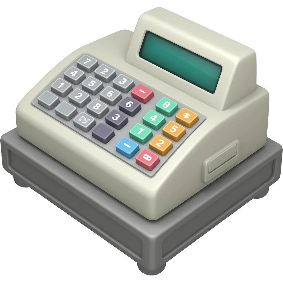 Cash Register emoji