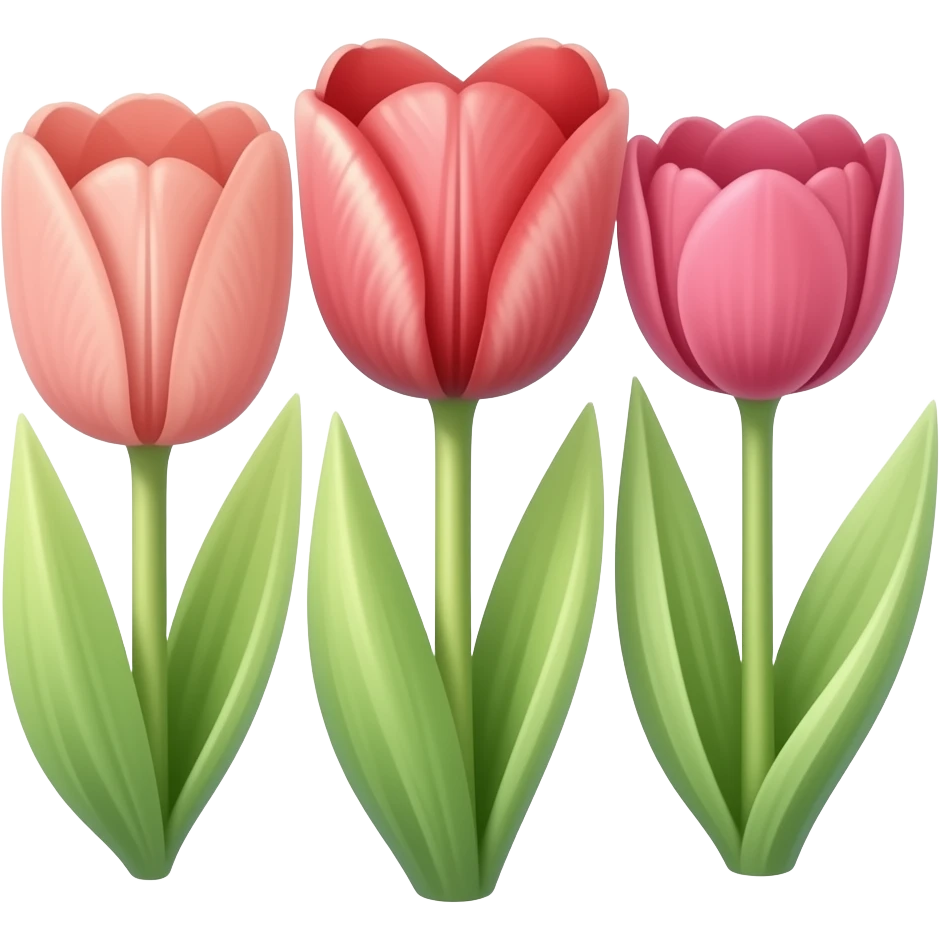 tulips emoji
