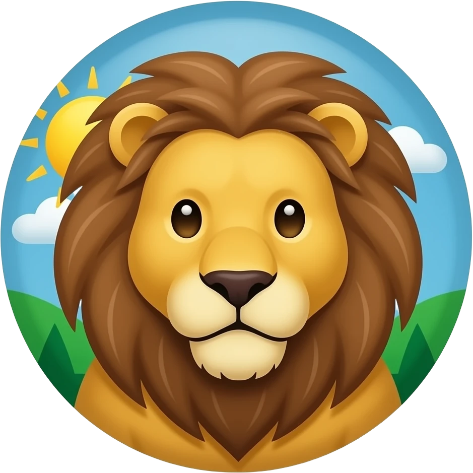 پرچم شیر و خورشید طبیعی که پشتش پدچرچم بلشه و emoji