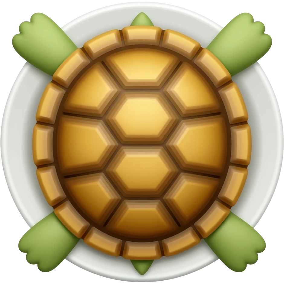 Turtle Shell Plate emoji