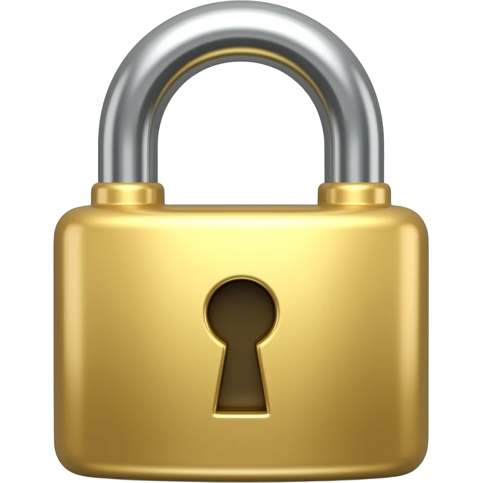 padlock emoji