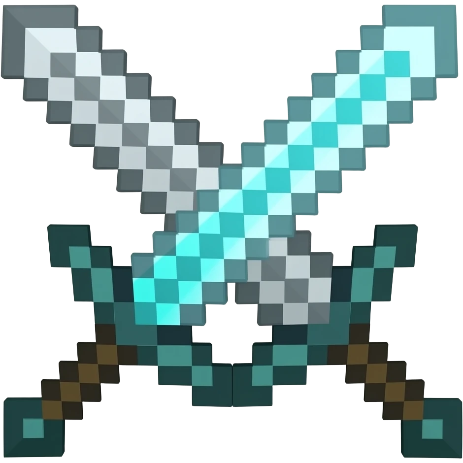 minecraft sword emoji