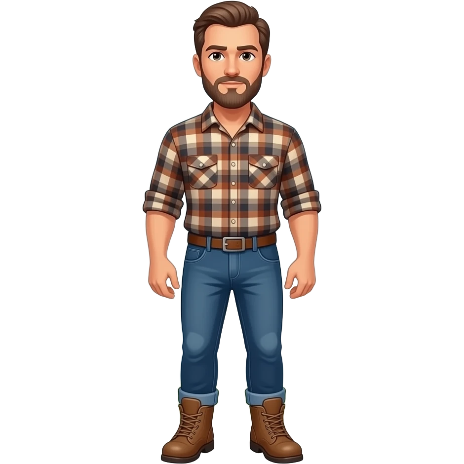 Mountain man emoji