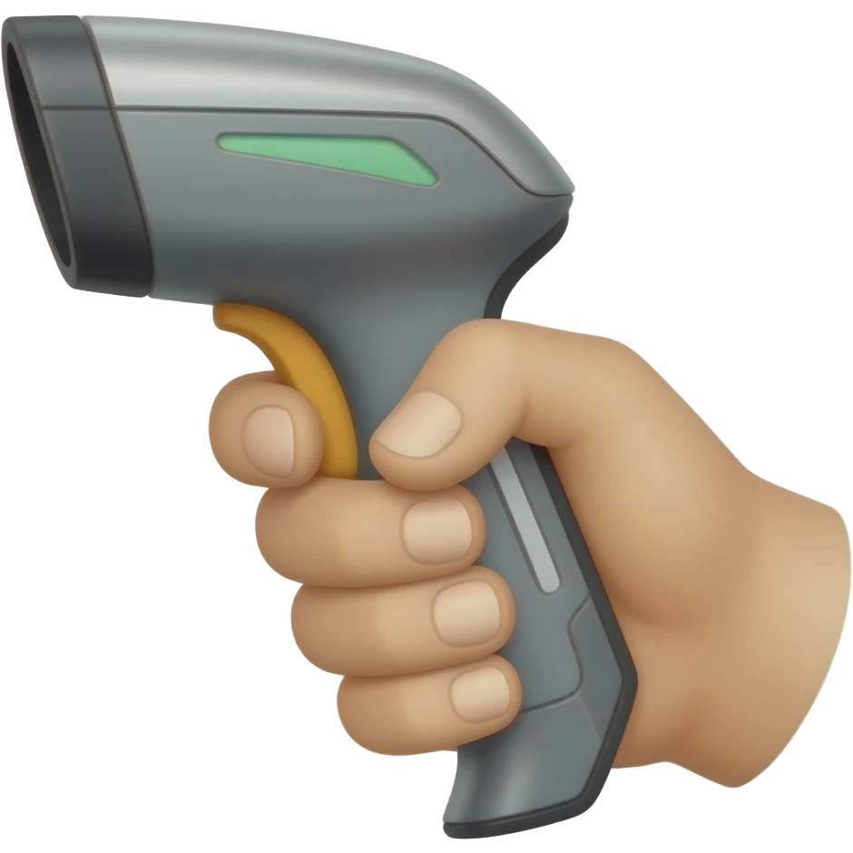 mano celular scaner emoji