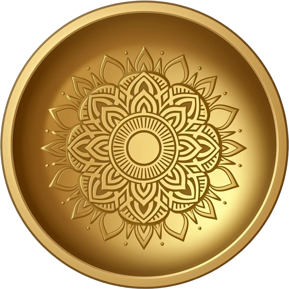 Indian traditional kolam diya design element emoji